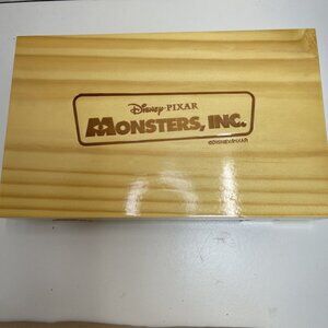 Disney Pixar Monsters, Inc. Sushi Board‎ Wooden Tray New With Box!
